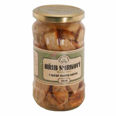 Hřib smrkový v mírně slaném nálevu 370 ml - hlavní obrázek
