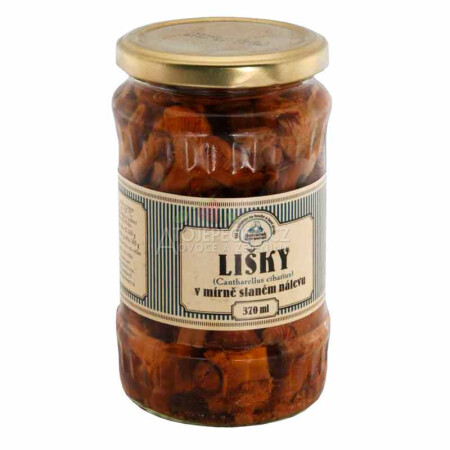 Lišky v mírně slaném nálevu 370 ml - hlavní obrázek