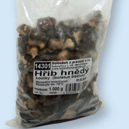 Hřib hnědý mražený 1 kg - hlavní obrázek